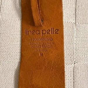 Linea Pelle leather belt